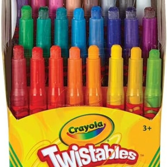 Crayola Twistables Crayons - Red, Green, Blue, Yellow, Purple - Picture 1 of 3